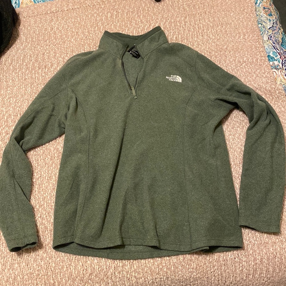 Large The North Face green sweater